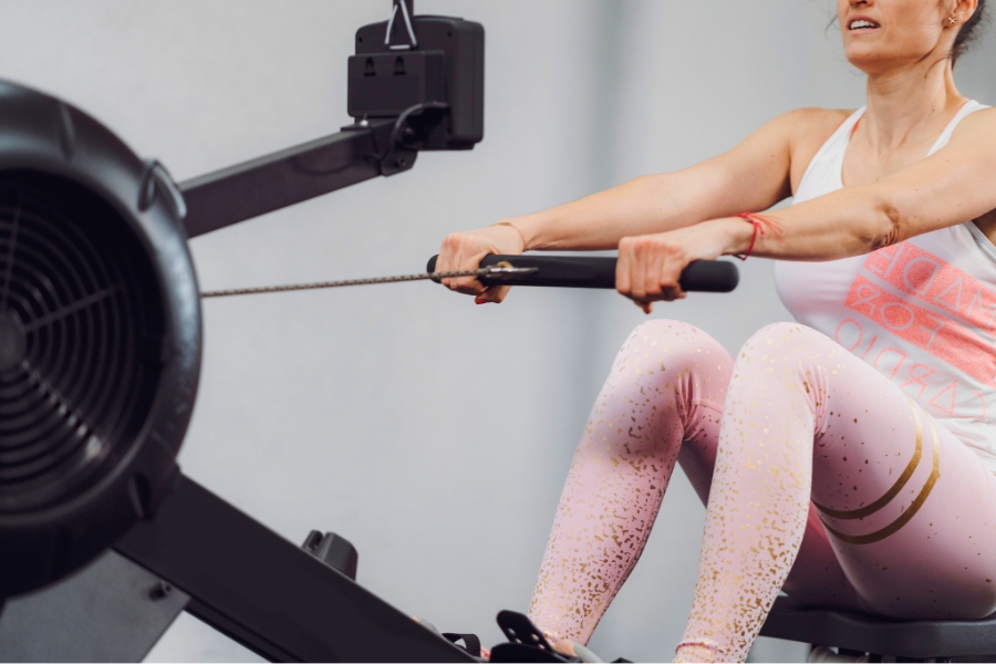 rowing machine vs treadmill for weight loss HappySkinny